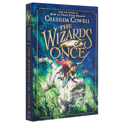 魔镜奇谭 远古魔法师1 美版平装 英文原版 驯龙高手作者 The Wizards of Once #1 Cressida Cowell