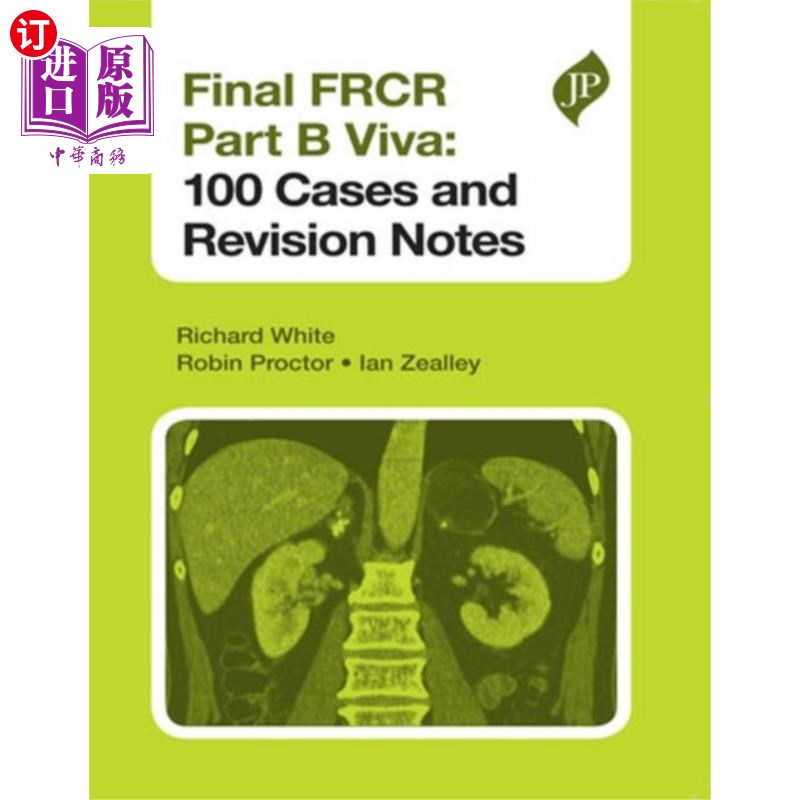 海外直订医药图书Final FRCR Part B Viva: 100 Cases and Revision Notes FRCR第B部分Viva:100个案例和修订说明