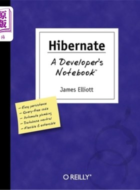 海外直订Hibernate: A Developer's Notebook Hibernate:开发人员的笔记本