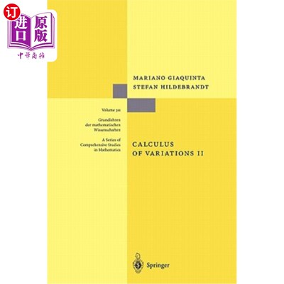 海外直订Calculus of Variations II 变分法II