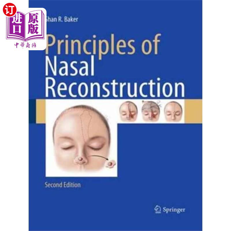 海外直订医药图书Principles of Nasal Reconstruction 鼻部重建原则