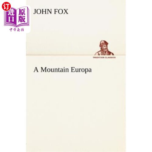 海外直订A Mountain Europa 欧罗巴山脉