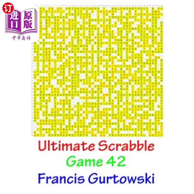海外直订Ultimate Scrabble Game 42 终极拼字游戏42