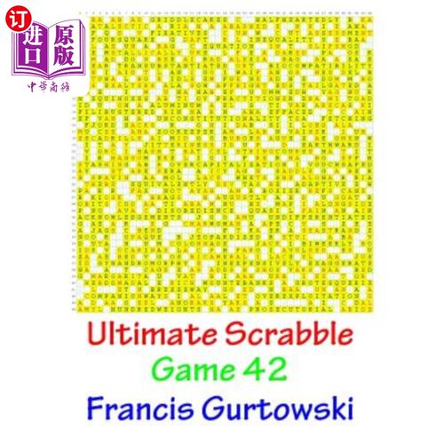 海外直订Ultimate Scrabble Game 42 终极拼字游戏42