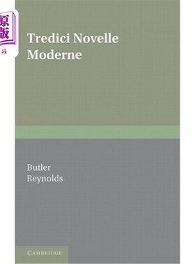 海外直订Tredici Novelle Moderne 特雷迪奇短篇小说现代