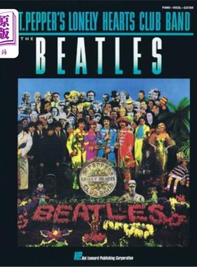海外直订The Beatles - Sgt. Pepper's Lonely Hearts Club Band 披头士乐队——佩珀军士的孤独之心俱乐部乐队