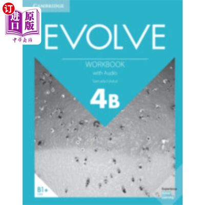 海外直订Evolve Level 4B Workbook with Audio 用音频演进4B级工作簿