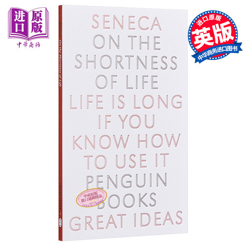 塞内卡：论生命之短暂 英文原版 Penguin Great Ideas : On the Shortness of Life Seneca【中商原版】