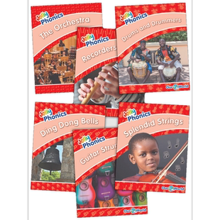 Jolly Phonics Readers Level 1 Our World 快乐自然拼读读物1级 我们的世界 手写体英式英语版 英文原版幼儿教辅【中商原版】