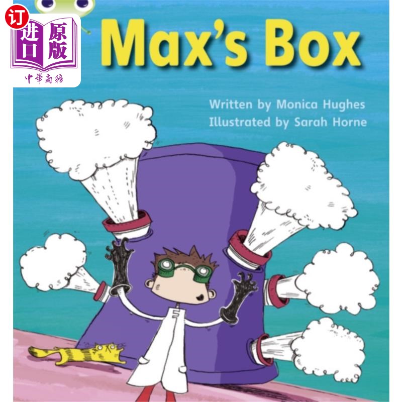 海外直订Bug Club Phonics Fiction Reception Phase 3 Set 06 Max's Box 虫子俱乐部语音小说接待第3阶段第06集马克斯的盒子