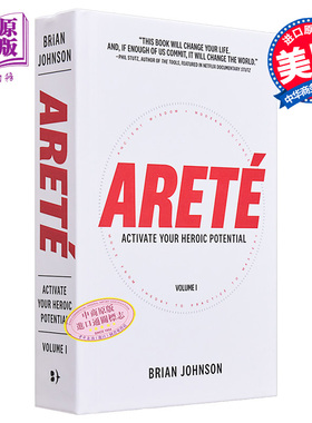 现货 阿雷特 激活你的英雄潜力 Arete Activate Your Heroic Potential 英文原版 Brian Johnson 自我提升 励志【中商原版】