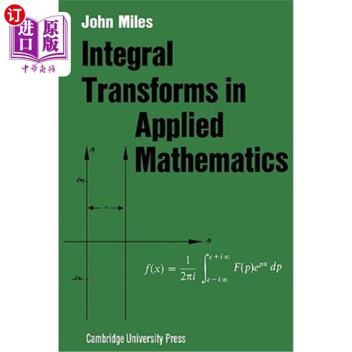 海外直订Integral Transforms in Applied Mathematics 应用数学中的积分变换