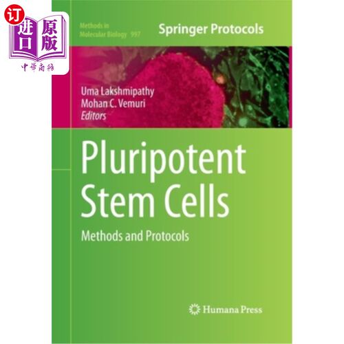 海外直订Pluripotent Stem Cells: Methods and Protocols 多能干细胞:方法和协议