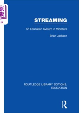 海外直订Streaming (RLE Edu L Sociology of Education) 流媒体(RLE Edu L教育社会学)