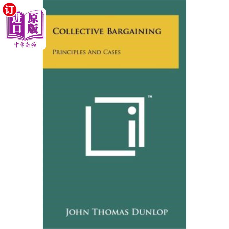 海外直订Collective Bargaining: Principles and Cases 集体谈判：原则和案例