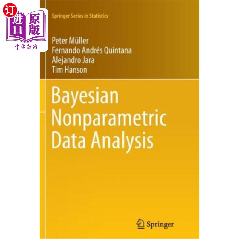 海外直订Bayesian Nonparametric Data Analysis 贝叶斯非参数数据分析