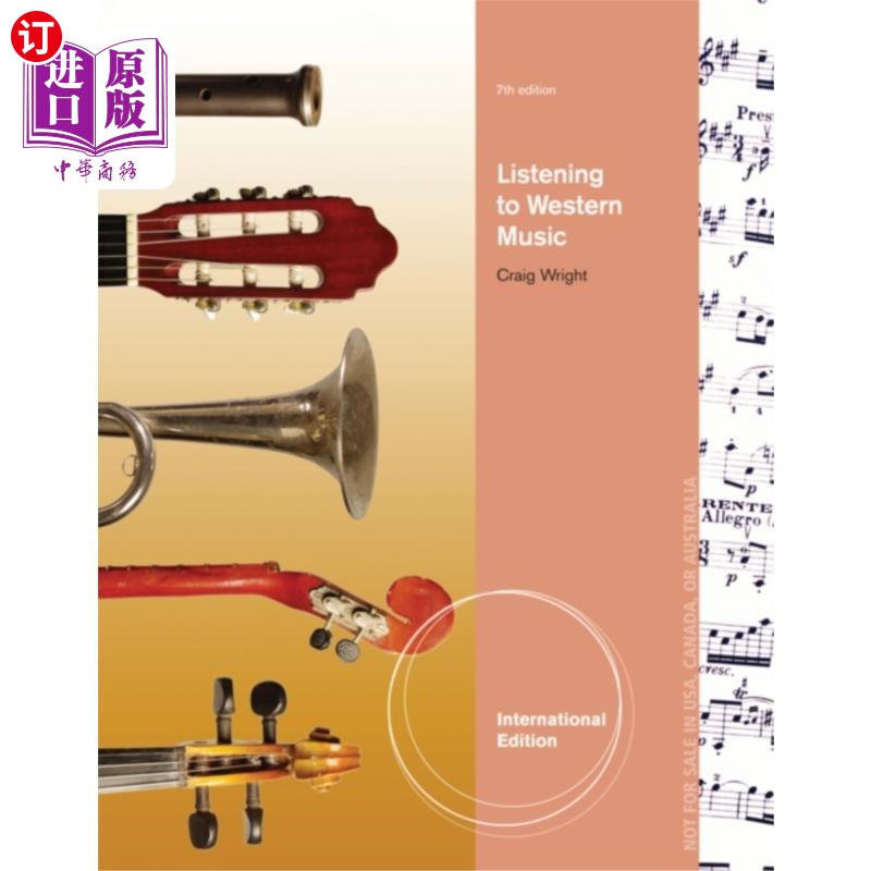 海外直订Listening to Western Music, International Editio... 《西方音乐聆听》国际版(附聆听入门CD)