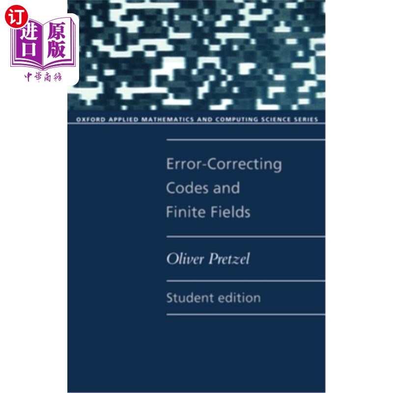 海外直订Error-Correcting Codes and Finite Fields 纠错码与有限域