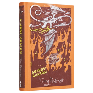 预售 碟形世界8 卫兵 卫兵 精装版 英文原版 Guards Guards Discworld The City Watch Collection Terry Pratchett【中商原版】