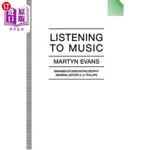 海外直订Listening to Music 听音乐