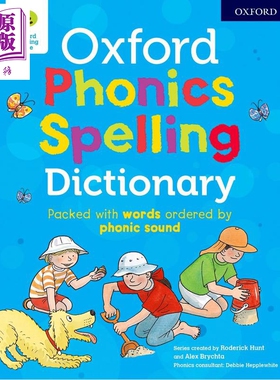 Oxford Phonics Spelling Dictionary 牛津自然拼读韵律词典 单词短语同义词阅读拼写 自然拼读法工具书 英文原版【中商原版?