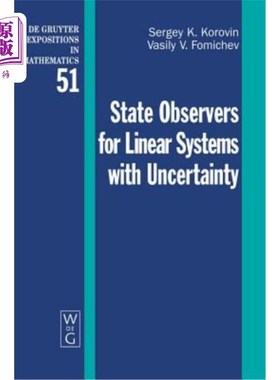 海外直订State Observers for Linear Systems with Uncertainty
