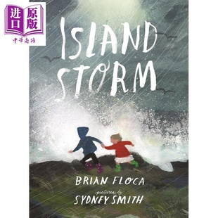Island 儿童绘本 小岛风暴 Smith 精美插图 预售 童书 Storm Sydney 了解天气和户外体验 图画故事书 英文原版 中商原版 进口精装
