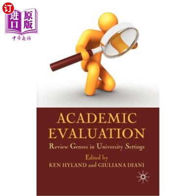 海外直订Academic Evaluation: Review Genres in University Settings 学术评价:大学环境中的复习体裁