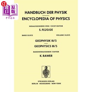 III Part Geophysics Geophysik Teil 海外直订Geophysik
