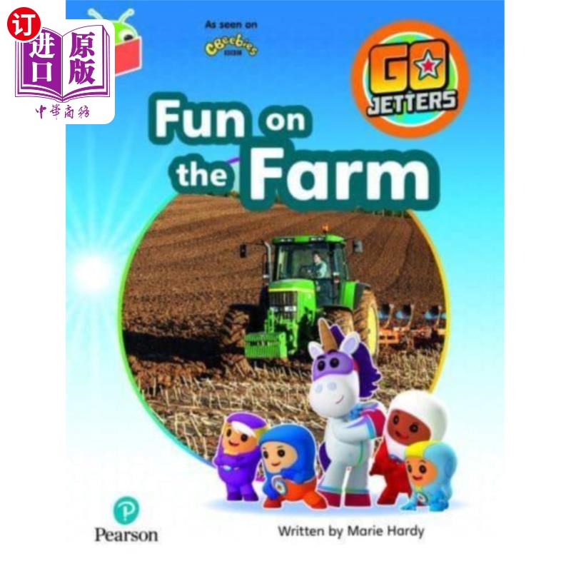 海外直订Bug Club Independent Phase 3 Unit 10: Go Jetters... Bug俱乐部独立第三阶段第10单元:Go Jetters:农场上的乐趣