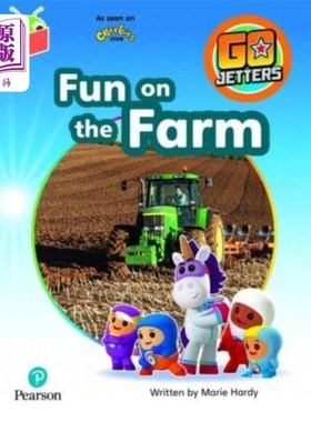 海外直订Bug Club Independent Phase 3 Unit 10: Go Jetters... Bug俱乐部独立第三阶段第10单元:Go Jetters:农场上的乐趣