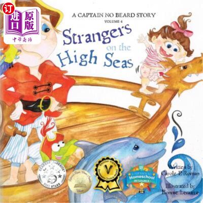 海外直订Captain No Beard: Strangers on the High Seas, Book 4 of the Captain No Beard Ser 《无须船长：公海上的陌生人