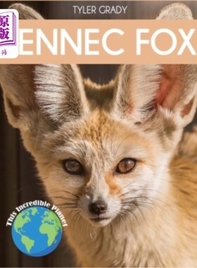 海外直订Fennec Fox: Fascinating Animal Facts for Kids 耳廓狐:儿童有趣的动物事实