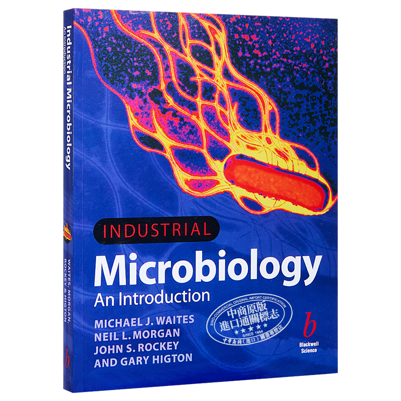 现货 Industrial Microbiology An Introduction 英文原版 工业微生物学概论 Mike Waites【中商原版】 Wiley