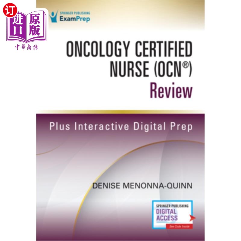 海外直订医药图书Oncology Certified Nurse (Ocn(r)) Review 肿瘤学注册护士(Ocn(r))审查