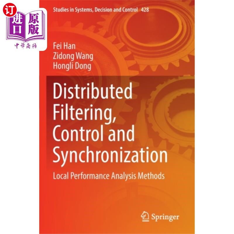 海外直订Distributed Filtering, Control and Synchronizati... 分布式过滤、控制和同步