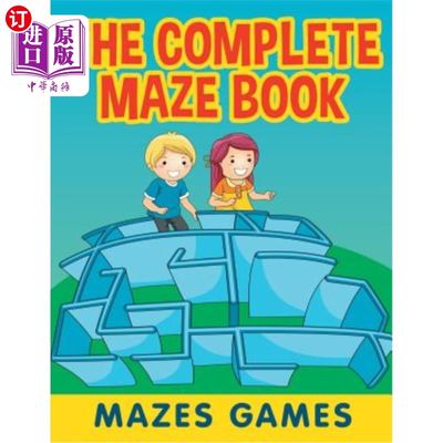 海外直订The Complete Maze Book: Mazes Games 完整的迷宫书：迷宫游戏