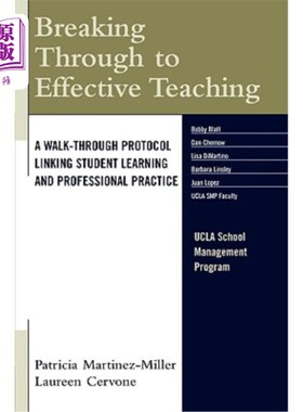 海外直订Breaking Through to Effective Teaching: A Walk-Through Protocol Linking Student  突破有效教学：学生学习与专