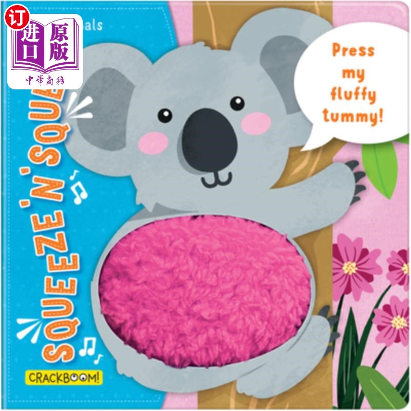 海外直订Squeeze 'n' Squeak: Wild Animals 挤压和吱吱:野生动物