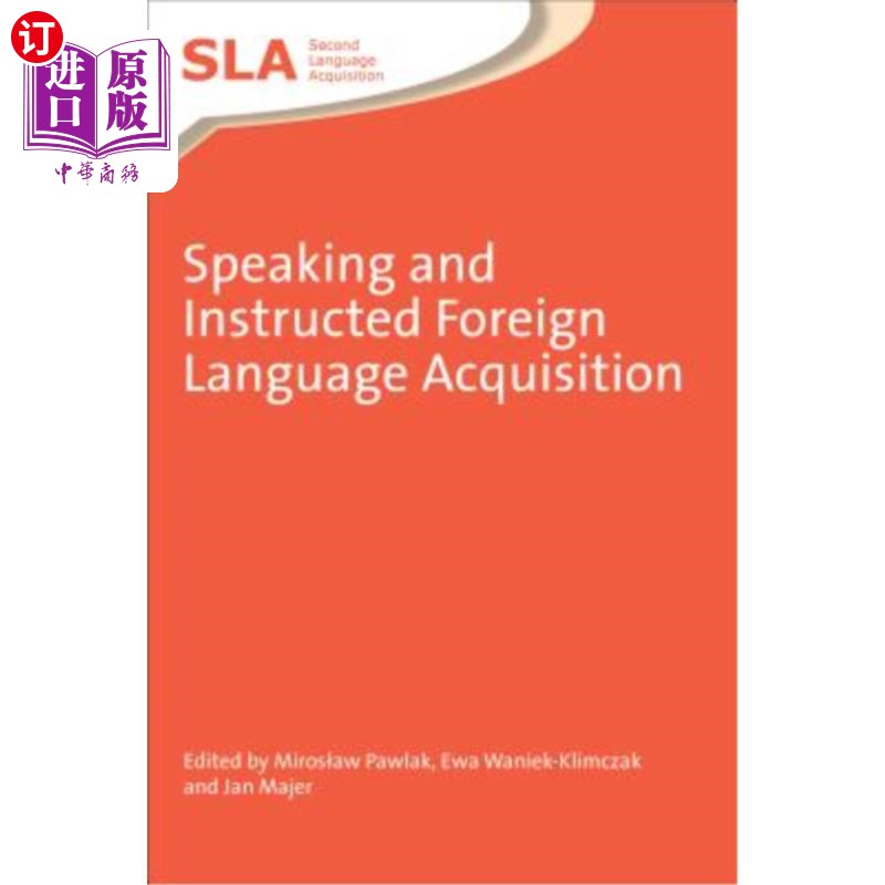 海外直订Speaking Instructed Foreign Language Ahb 口语指导外语