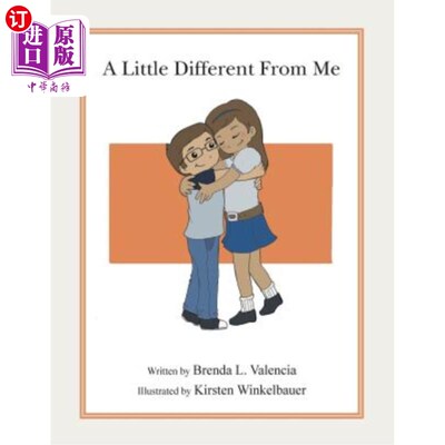 海外直订A Little Different from Me 和我有点不同