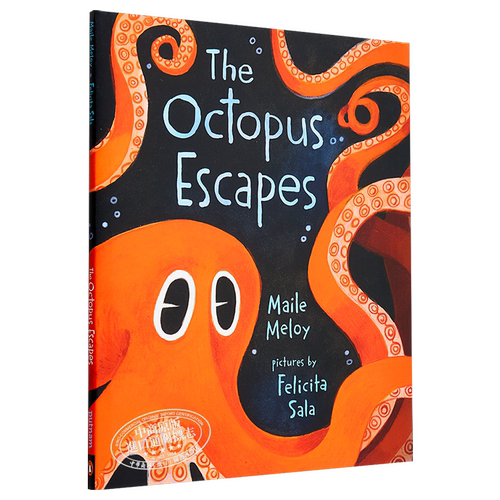 安徒生插画家得主 Felicita Sala新书：八爪鱼大逃亡 The Octopus Escapes 名家绘本 精装 3~6岁 英文原版【中商原版】