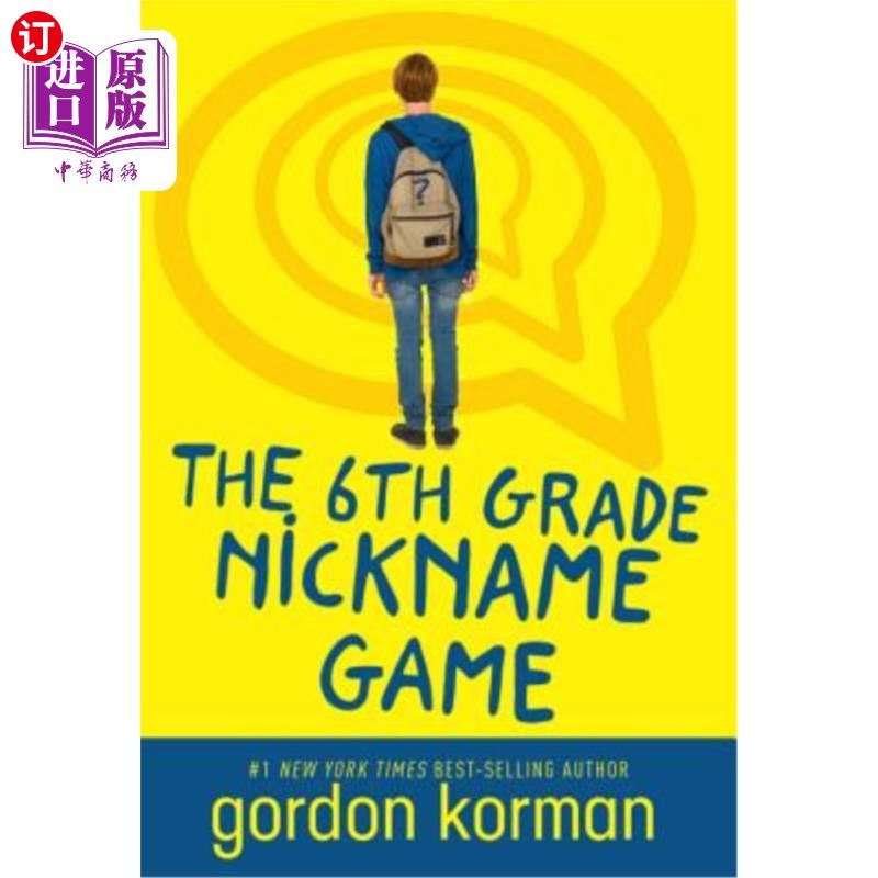 海外直订The 6th Grade Nickname Game 六年级昵称游戏