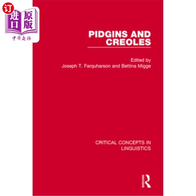 海外直订Pidgins and Creoles Vol I 皮金人和克里奥尔人；卷1