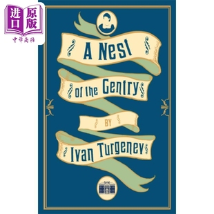 Turgenev 屠格涅夫 Nest 现货 Gentry Ivan 俄国批判现实主义作家 英文原版 Translation New 中商原版 the 贵族之家