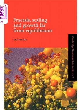 海外直订Fractals, Scaling and Growth Far from Equilibrium 分形、缩放和增长远离平衡