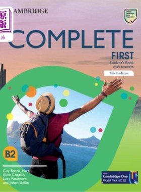 海外直订Complete First Student's Book with Answers 用答案完成第一本学生用书
