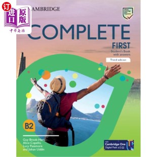 海外直订Complete First Student's Book with Answers 用答案完成第一本学生用书