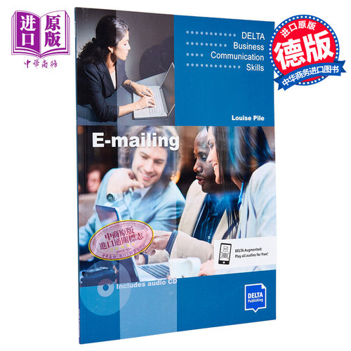 商务沟通技巧系列 发送电子邮件B1-B2课程 含音频 E-mailing B1-B2 Coursebook Business Communication Skills【中商原版】