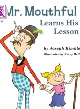 海外直订Mr. Mouthful Learns His Lesson 嘴巴先生得到了教训